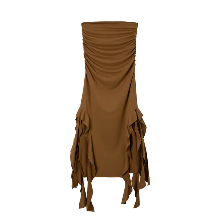 2024%20Spring/Summer%20European%20and%20American%20Fashion%20Trend%20Women's%20New%20One%20Shoulder%20Bra%20Wrap%20Hip%20Slim%20Fit%20Irregular%20Dress%20-%20Image%206