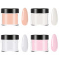 1/4pcs Nail Acrylic Powder White Clear Pink Nude French Acrylic for Extension Crystal Nail Glitter Nail Tip Carving Tool. 