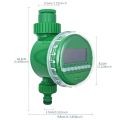 LCD Display Electronic Garden Watering Timer Automatic Irrigation Controller Intelligence Valve Watering Control Device. 