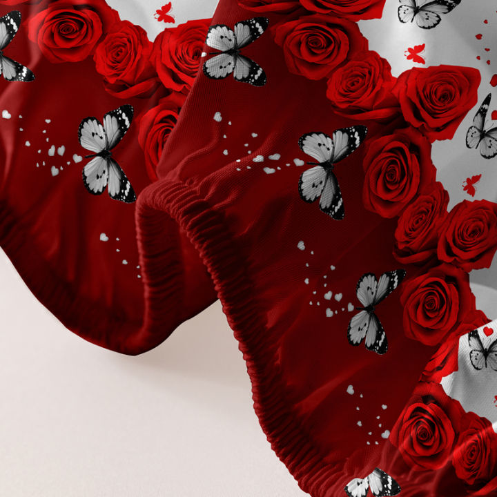 1%20Piece%20of%20Floral%20and%20Butterfly%20Sing%20Pattern%20Frosted%20Bedsheet,%20Bedroom%20Printed%20Bedspread,%20Bedding%20(Excluding%20Pillowcases)%20-%20Image%205