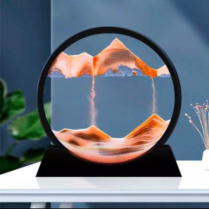 Deep Sea Sand Lamp – 3D Moving Sand Art Lamp | Relaxing Ocean Desk Lamp ...