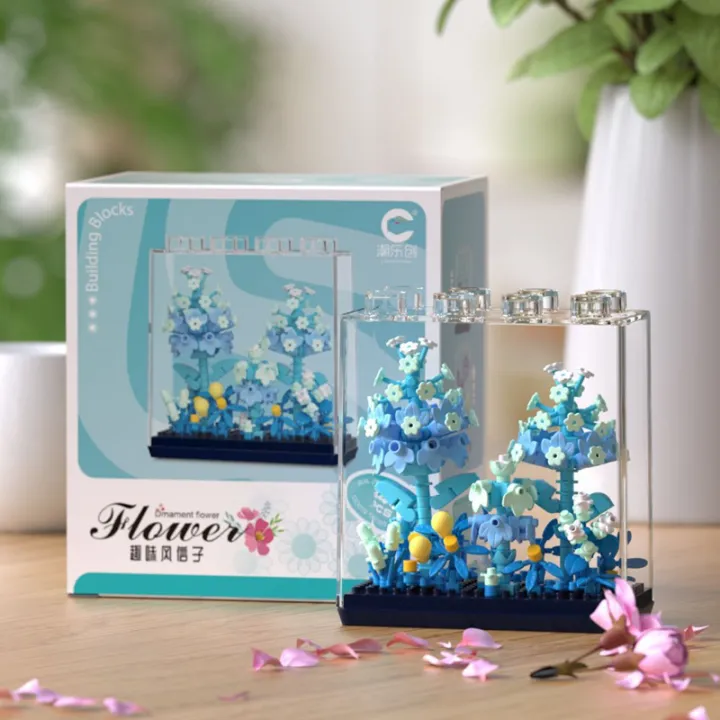 Qimeng%20Fun%20Microgranules%20Rose%20Eternal%20Flower%20Building%20Block%20Ornament%20Assembly%20Kit%20%20for%20Girls%207323-26%20-%20Image%204