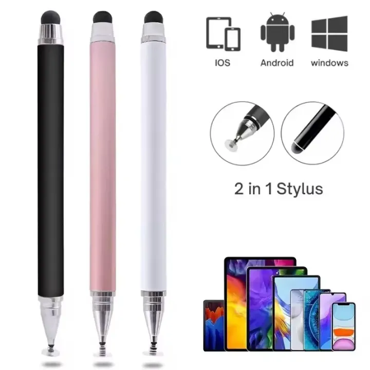 3/1Pcs%20Smart%20Tablet%20Phone%20Universal%202%20In%201%20Capacitive%20Stylus%20Pen%20Drawing%20Pens%20for%20iPhone/Android%20All%20Capacitive%20Touch%20Screens%20-%20Image%202