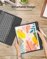 Inateck iPad Pro 12.9 Inch Keyboard Case 2018 3rd Gen Only, Flexible and Stable Kickstand, with Pencil Holder, Detachable, 3rd 4rth Gen, KB02010. 