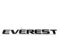 Ford Everest 2015-2022 engine hood logo ABS quality black body emblem car logo Everest logo ** all car accessories **. 
