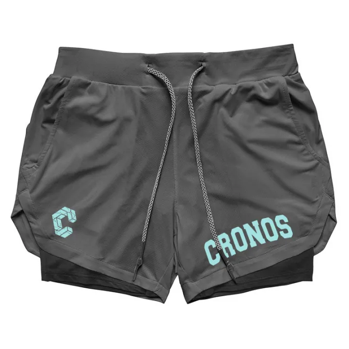 CRONOS%20Men's%202-in-1%20Running%20Quick%20Drying%20Sport%20Shorts%20with%20Built-in%20Pockets%20for%20Fitness%20Gym%20Bodybuilding%20Workout%20-%20Image%203