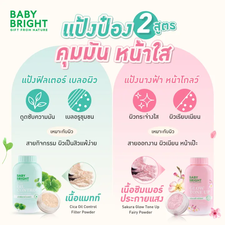 Baby%20Bright%20Powder%2050g%20Translucent%20Loose%20Powder%20Has%202%20Formulas%20to%20Choose%20from%20%5BCica%20Formula%20Controls%20Oil,%20Sakura%20Formula%20Glows%20and%20Tones%20up%5D%20Translucent%20Loose%20Powder,%20Smooth%20and%20Fine%20Pink%20Powder%20Texture,%20Easy%20to%20Blend,%20Light%20and%20Comfortable%20on%20the%20Skin...%20-%20Image%2010