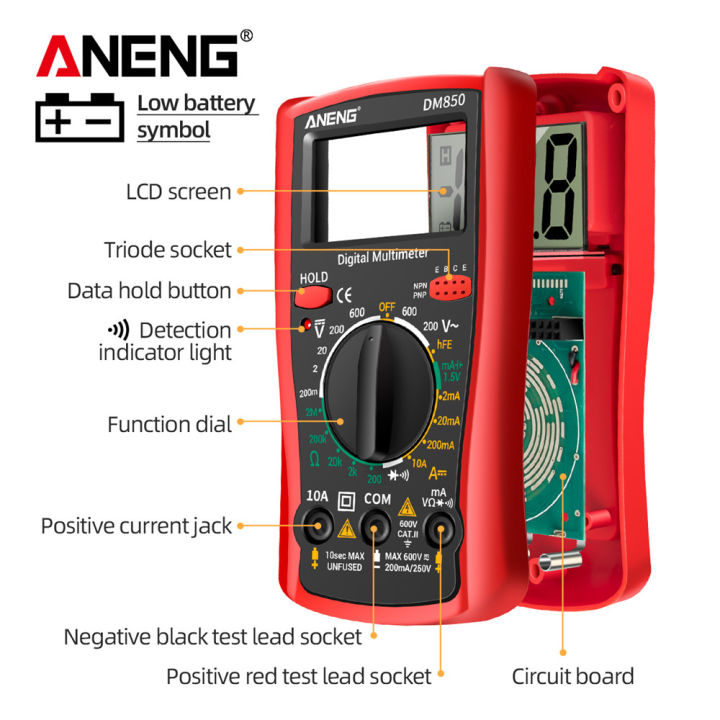 ANENG%20DM850%20Automatic%20Professional%20Digital%20Multimeter%201999%20Counts%20Auto%20AC/DC%20Votage%20Tester%20Ohm%20Current%20Ammeter%20Detector%20Tool%20-%20Image%205