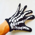 Halloween Gloves Black White Makeup Props Halloween Supplies Naturalness Skull Ghost Claw Gloves Festival Products 2024.