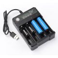 18650 Battery Charger Black 1 2 4 Slots AC 110V 220V Dual For 18650 Charging 3.7V Rechargeable Lithium Battery 4 Ports Charger. 