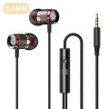 9D HIFI Heavy Bass Earphone 3.5MM AUX/Type-C Digital Chip 7.1 Surround Stereo Wired Headset With Mic Earbud For Samsung Android. 