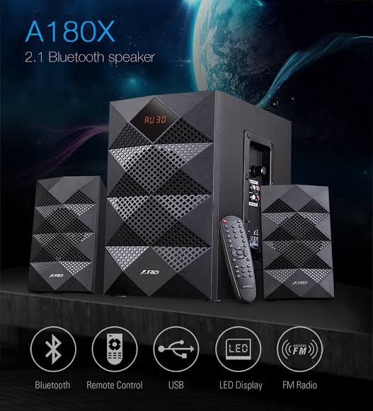 F&D A180X Multimedia Bluetooth Speakers