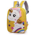 Kindergarten backpack cartoon pattern rainbow horse children's backpack baby boys and girls cartoon backpack toys for kids toys for kids boy toys for kids girls. 