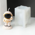 3D Baby Silicone Candle Mold DIY Astronaut Space Aerospace Themed Plaster Resin Statue Tools Art Home Decoration Crafts Mould. 