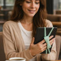 Soft Silicone Hand Strap for E-Book Tablets Comfortable Lightweight Finger Grip Holder High Elasticity Straps E-Book Accessorie.
