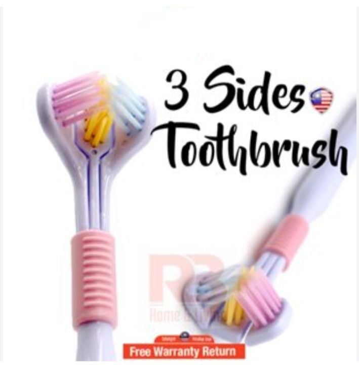 Grip shape Bristles toothbrush 3 side toothbrush non-slip china