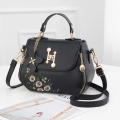 Embroidered Handbag Hot Selling Women Bag New Network Red Fashion Crossbody Bag Versatile Popular Bag PU Leather Shoulder Bag.