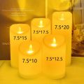 Flameless Flickering LED Candles Light Flameless Candles Battery Powered Candles for Wedding Decor Birthday Party Supplies Warm home decoration item.