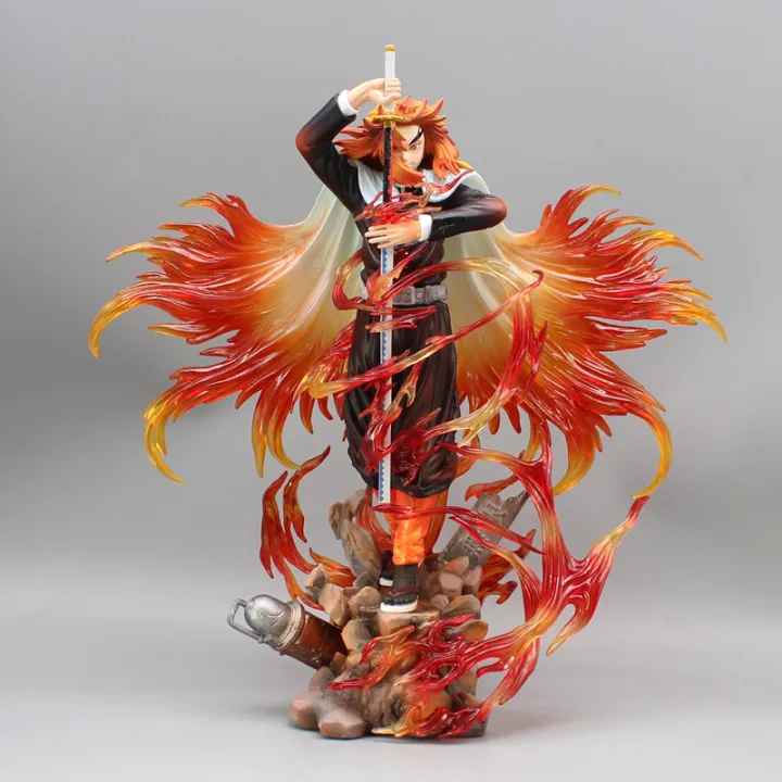 Figurine Demon Slayer - Rengoku Kyoujurou - 30 Cm - PVC - Neuf