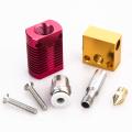 3sets 3D Printer Extruder Hotend +3 PCS 0.4MM MK8 Nozzles Suitable for CR-10, CR10, CR10S, Ender 3, Ender 3 Pro, Ender 5. 