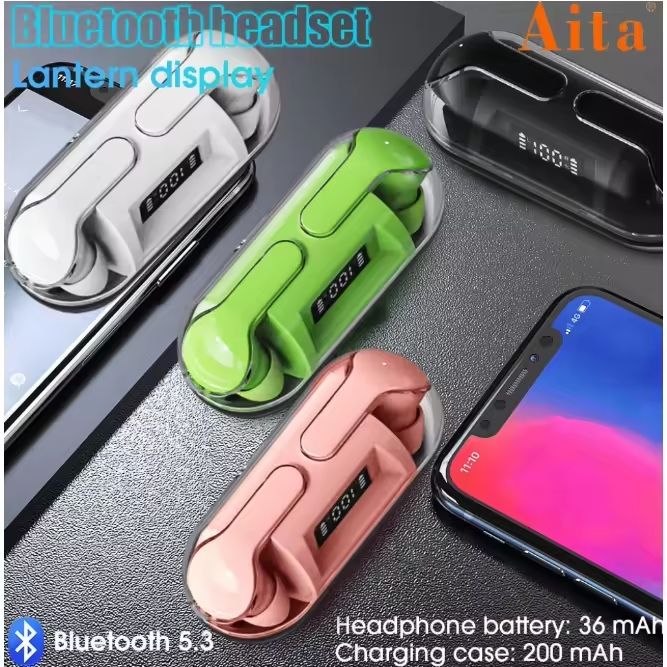 F80 Digital Indicator True Wireless Headset