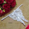 Exotic Hot Bra Panty Bikini Set For Honeymoon Exclusive And Premium Transparent Nighty For Women (White). 