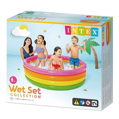 Intex 57107 Sun Set Glow Baby Pool | Daraz.pk