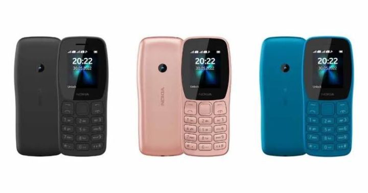 Nokia 110 Dual SIM PTA Approved Keypad Phone with 1.8-Inch Display and Micro SD Support