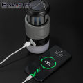 Solar Mosquito Lamp UV Bug Light USB Rechargeable Electric Fly Trap Zapper Foldable Portable Insect Killer Repellent Light. 