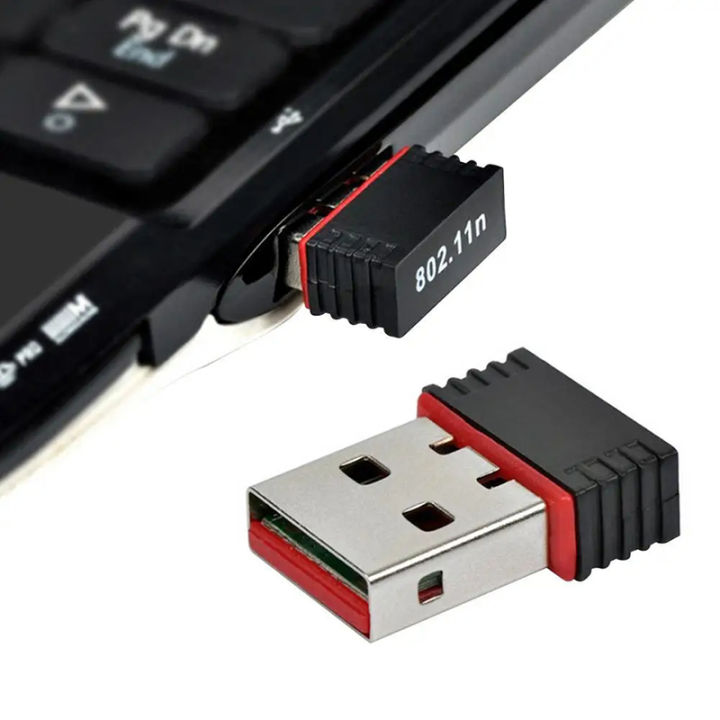 Mini USB WiFi Adapter 150M Wireless Network Card 802.11n/g/b USB 2.0 WiFi 6 Ethernet Receiver Dongle for PC Computer Accessories