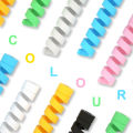 10pcs Cable Protector Silicone Charge Cable Spiral Winder Wire End Cord Savers Cover For Phone USB Charger Cable Accessories. 
