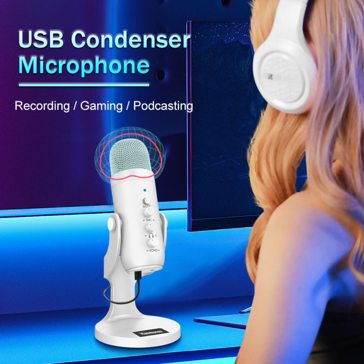 Professional%20White%20USB%20Condenser%20Microphone%20Studio%20Recording%20Mic%20for%20PC%20Computer%20Phone%20Gaming%20Streaming%20Podcast%20Vocals%20Youtube%20-%20Image%204