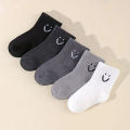 5 Pairs Kids Baby Socks Cute Funny Face Emoticons Pattern Comfortable Boys Girls Socks.