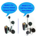 BT-S2NS Motorcycle Helmet BT Headset Intercom Moto Waterproof Multi BT Interphone 1000M Interfones MP3 FM Intercomunicador.