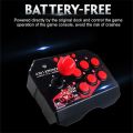 For Switch 4-in 1Game Joystick With 3M USB Cable TURBO Games Console Rocker Arcade Station For Nintendo Switch Android TV PS3 PC. 