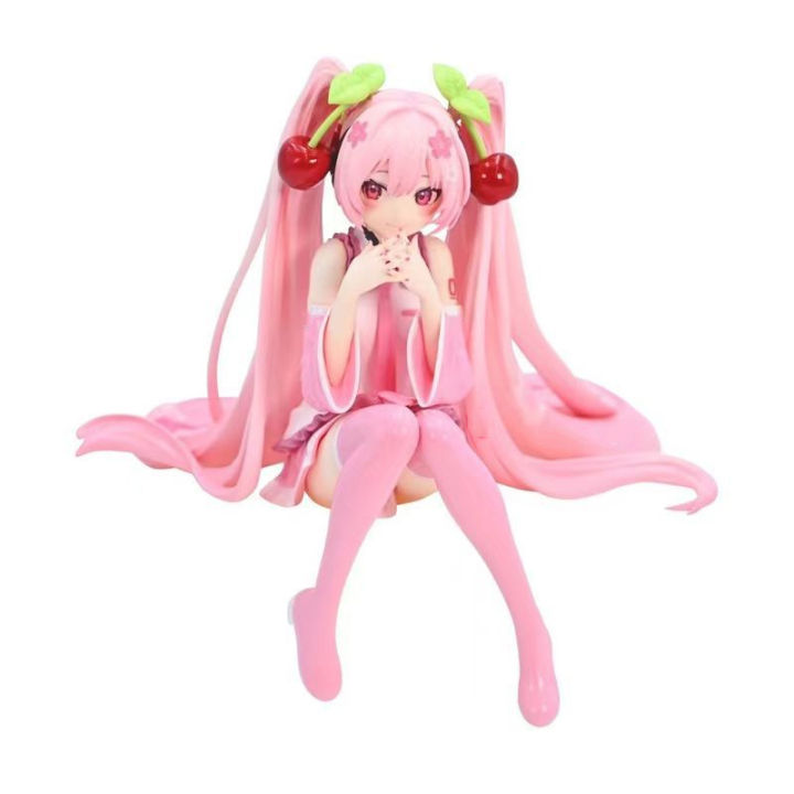 New%20Hatsune%20Miku%20Anime%20figure%20Pink%20dress%20PVC%20model%20action%20toys%20Cherry%20pink%20cherry%20blossom%20decoration%20collect%20%20-%20Image%208