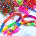 Loom Bands Kit, Colorful Rubber Bands for Bracelet Making Set Jewelry Making Kit with 4400 Rubber Loom Bands, S-Clips, U-Shaped Frames, Hooks and Storage Box in Storage Case Gift for kids. 