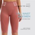High Waist Sports Biker Shorts Women Naked Feeling Workout Push Up Leggings Tummy Control Yoga Running Fitness Gym Slim Pants.