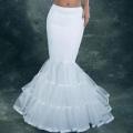 Women Petticoat Fishtail Underskirt Trumpet Crinoline for Mermaid Wedding Dress.