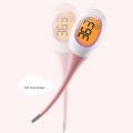 Silicone Fast 8S Thermometer for Fever Digital Infrared Basal Body Thermometer Oral Armpit Rectal Temperature LED Display.