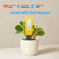 WiFi Soil Monitor Tuya Smart Temperature and Humidity Sensor Smart Life Real-time Monitoring Garden Automation Low Battery Alert. 