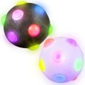 Dog TPR Glow Ball 3 Color Flashing Elastic Teeth Cleaning Anti Choke Training Interactive Pet Toy Safe Chew Resistant Non Toxic.