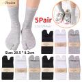 1-5Pair Japanese Style Two Finger Socks Unisex Clog Socks Polyester Toe Separation Socks Kimono Flip Flop Sandal Split Toe Sock.
