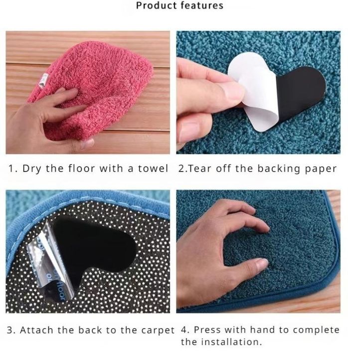 4/8/12PCS%20Washable%20Rug%20Gripper%20Reusable%20%20Mat%20Rug%20Pads%20Sticker%20Double%20Sided%20Non-Slip%20Patch%20Tape%20for%20Tile%20Floors%20Carpets%20-%20Image%206
