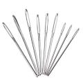 9 PCS Large Eye Blunt Sewing Needles Cross Stitch Knitting Needle Handmade Leather Embroidery Thread Needle Sewing Accessories. 