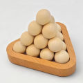 Pyramid 3D Wooden Brain Teaser Puzzle Creative Educational Fun Difficult Problem Solving Toys For Kids Children Adults. 