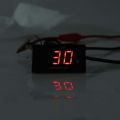 Universal Motorcycle Mini LCD Digital Oil Temperature Gauge with Sensor Waterproof Temp Meter for Scooter Motorbike. 