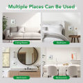 Air Purifier Plug In Negative Ion Ionizer Air Purifier for Household Quiet Operation Ionizer Mini Air Cleaner Toilet Deodorant.