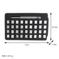 36pcs Steel Punch Alphabet Letter Number Stamper Set 3mm/6mm Steel Punch DIY Metal Leather Punching Tools. 