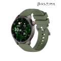Ultima Navigator Premium Smartwatch | 1.43" TRU Amoled Spherical Display | In-Build GPS | Barometer | Altimeter | 24/7 Health Tracking | Fitbeing App Support. 
